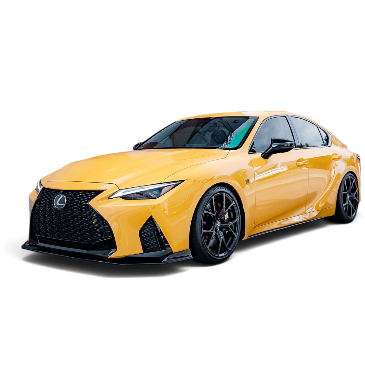The AeroFlowDynamics LC500 Front Lip