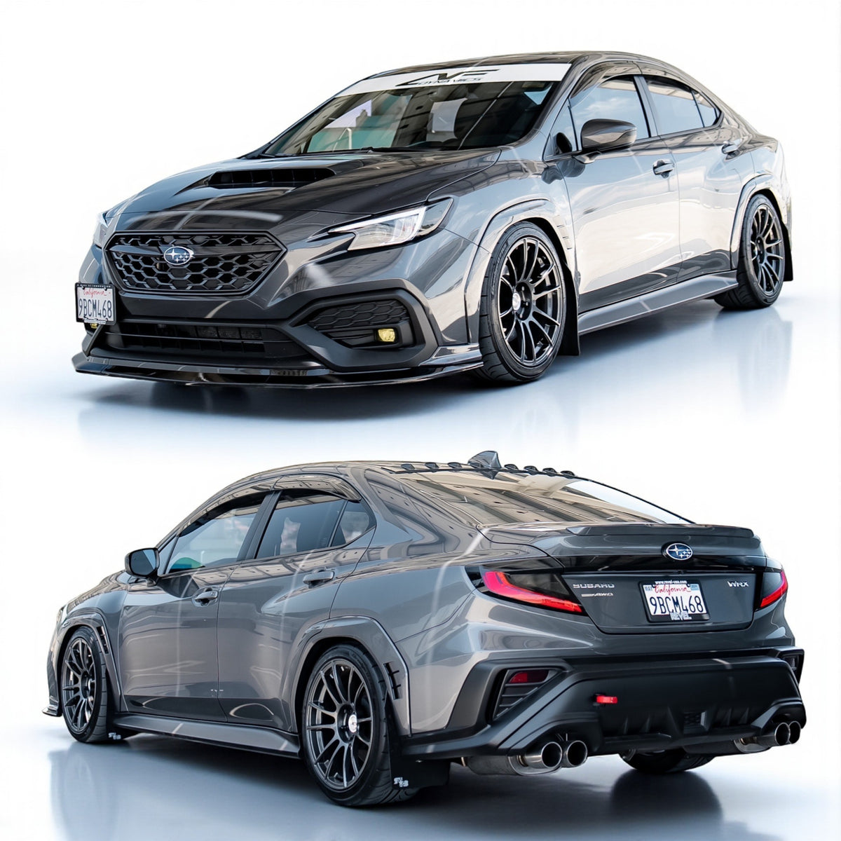 2022-2025 Subaru WRX AFD Paint Matched Fender Flares