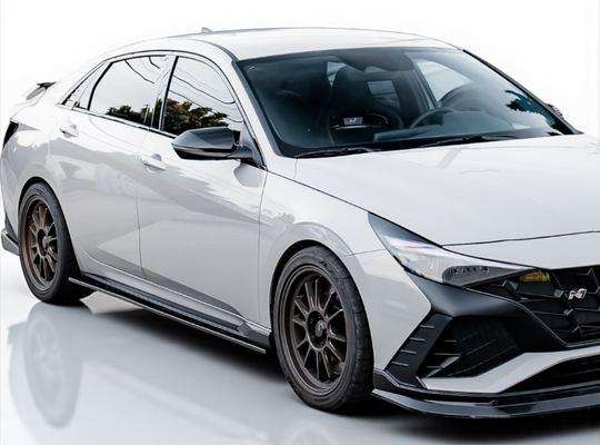 2022+ Hyundai Elantra N S Style Side Skirt Extension V1