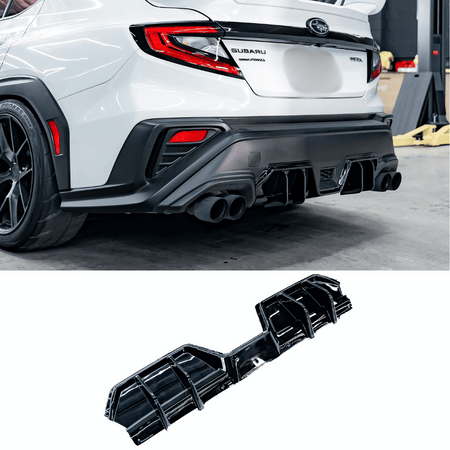 2022 - 2024 Subaru Wrx S Style Rear Diffuser - aeroflowdynamics