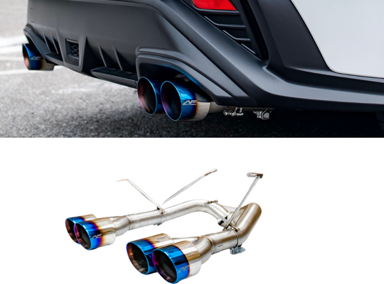 2022 - 2024 Subaru WRX VB 4" Axle Back Exhaust - Aeroflowdynamics