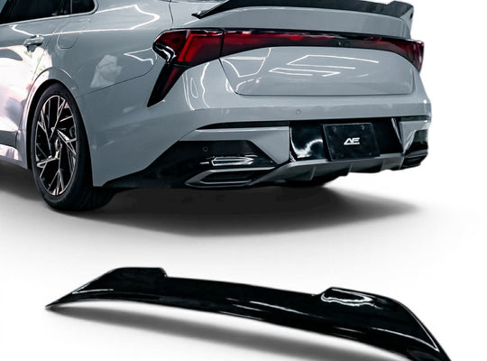 2025-2026 Kia K5 Trunk Spoiler Gloss Black OEM-Style Wing