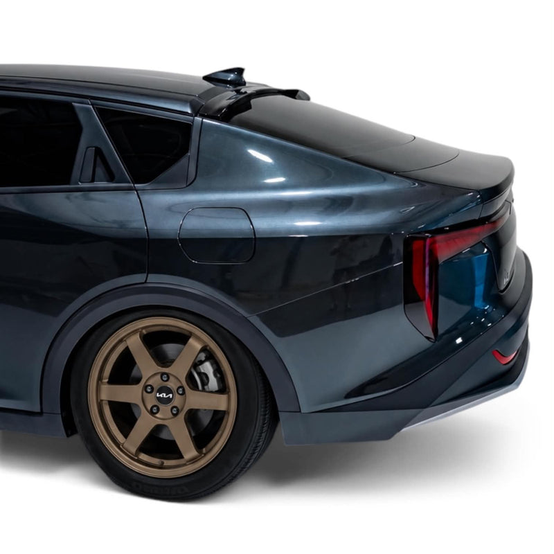 AeroFlowDynamics gloss black rear window spoiler for the 2025–2027 Kia K4 Sedan