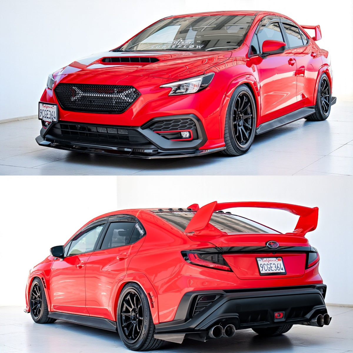 2022-2025 Subaru WRX AFD Paint Matched Fender Flares