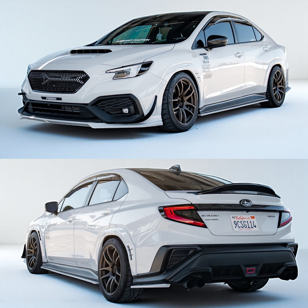 2022-2025 Subaru WRX AFD Paint Matched Fender Flares