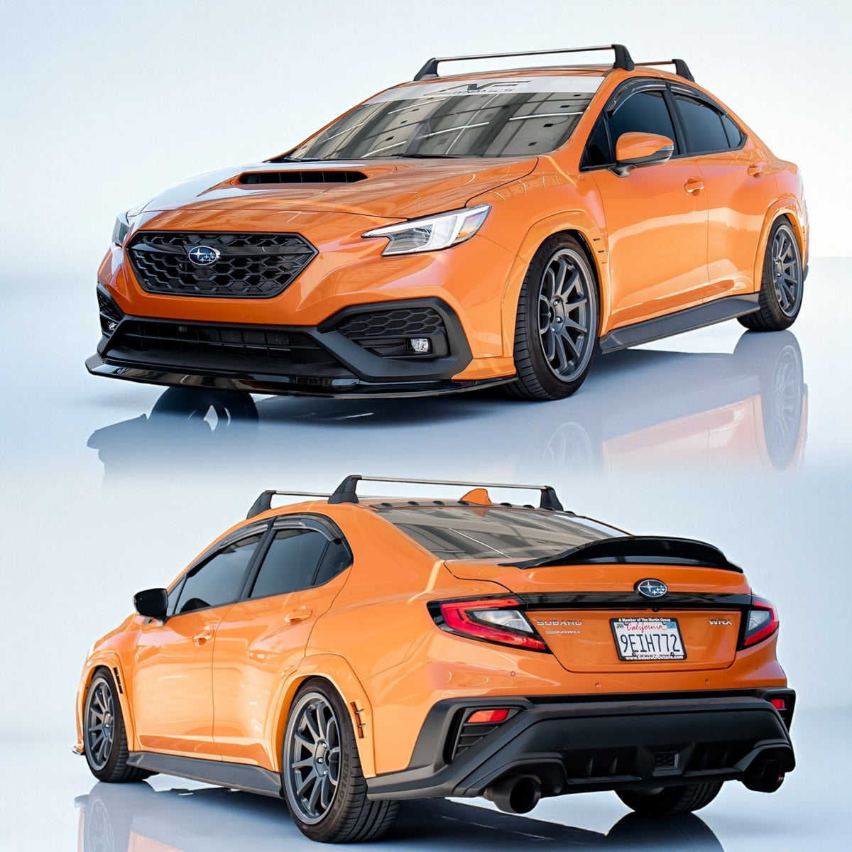 2022-2025 Subaru WRX AFD Paint Matched Fender Flares