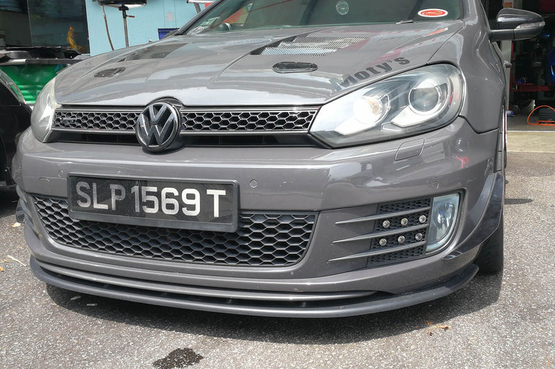 2010-2013 Volkswagen Golf Gti Canards V1