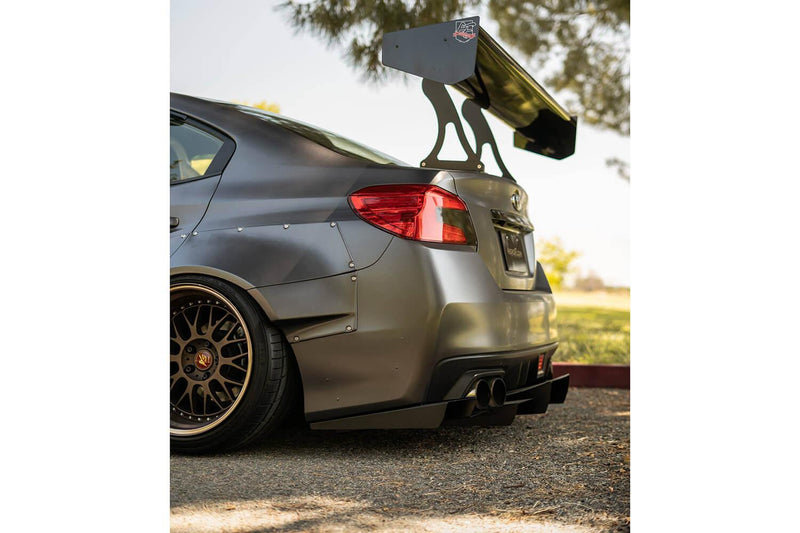 2015-2018 Subaru WRX STI Rear Diffuser V4