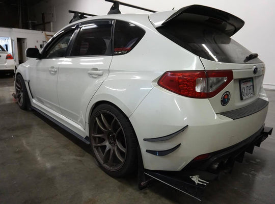 2011 - 2014 Subaru Wrx/Sti Rear Canards (Hatchback) - Aeroflowdynamics