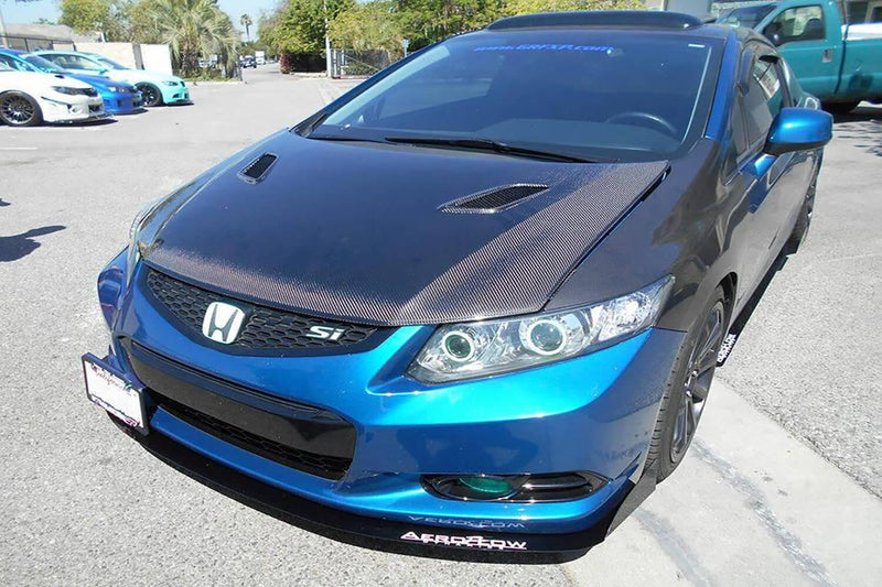 2012-2013 Honda Civic Si Coupe Front Splitter V2
