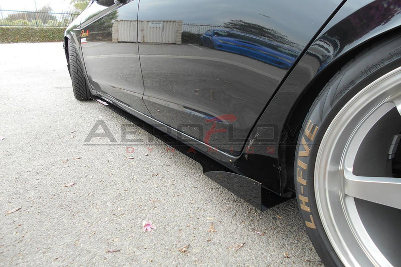 2008-2012 Honda Accord Side Skirt Extensions V2