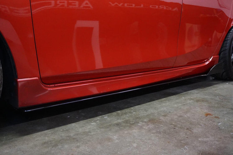 2010-2013 Mazda Speed3 Side Skirt Extensions V2