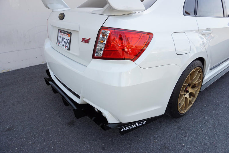 2011-2014 Subaru WRX STI Rear Diffuser V2 (Sedan Only)