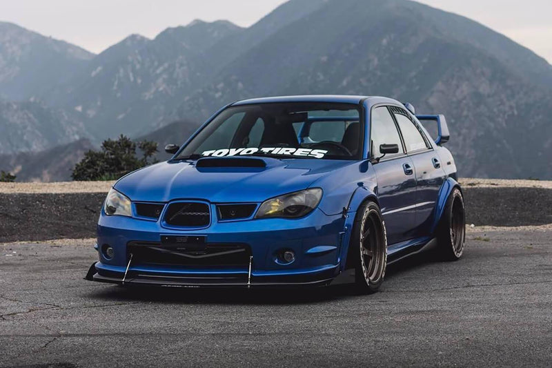2006-2007 Subaru WRX STI Front Splitter V2