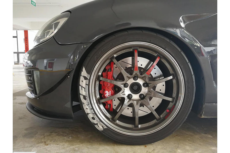 2010-2013 Volkswagen Golf Gti Canards V1