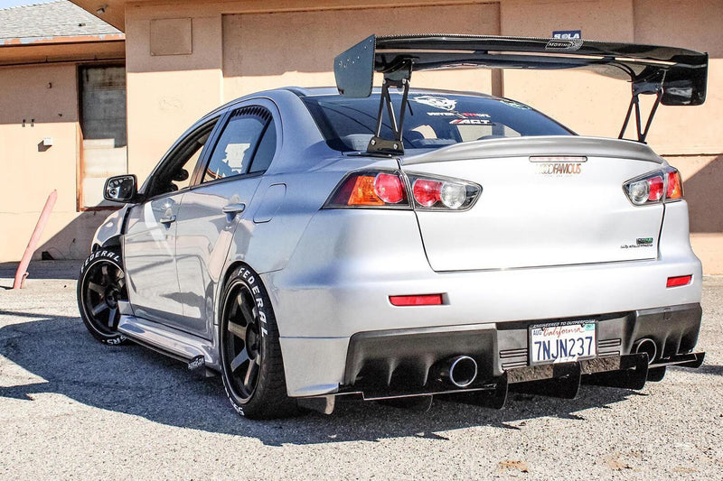 2007-2015 Mitsubishi Evo X Rear Diffuser V1