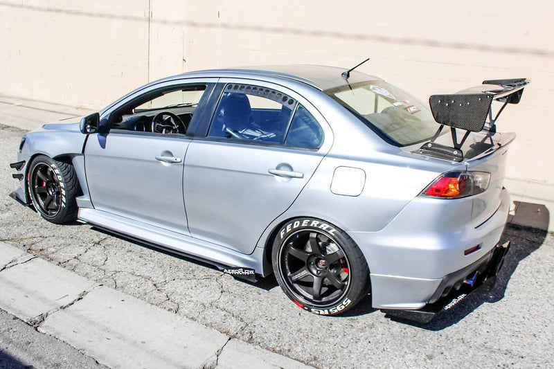 2007-2015 Mitsubishi Evo X Rear Diffuser V1