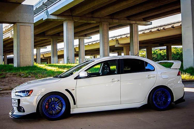 2007-2015 Mitsubishi Evo X Front Splitter V2