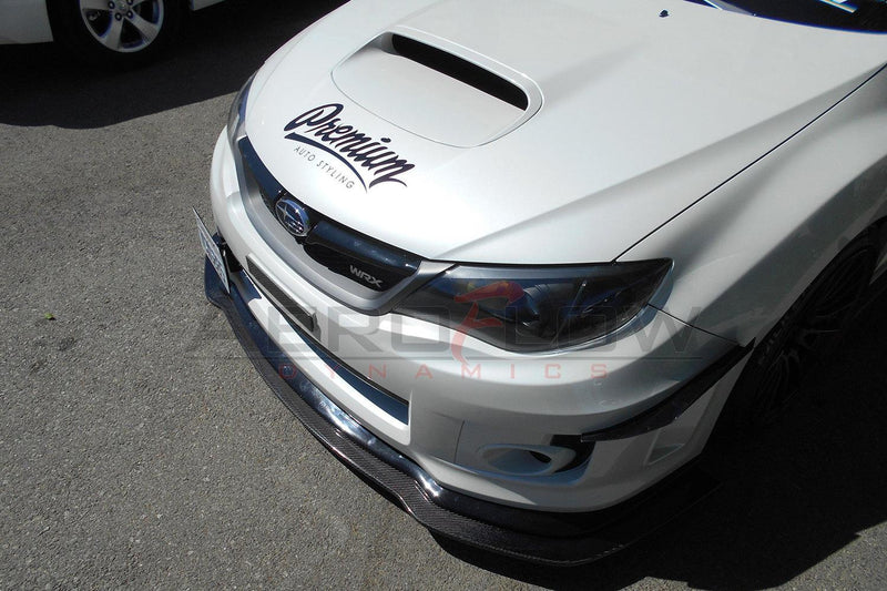 2008-2014 Subaru WRX STI Front Splitter Carbon Fiber