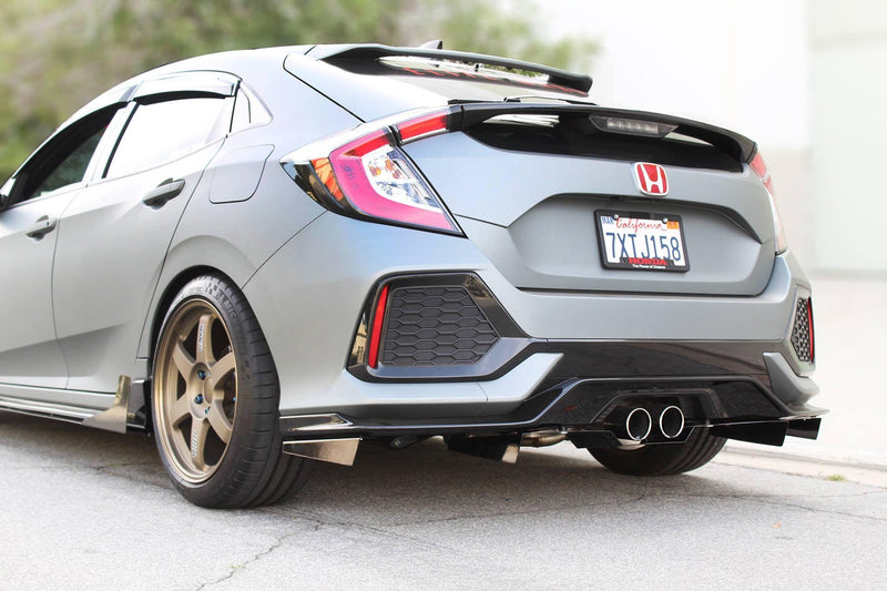 2017-2019 Honda Civic Hatchback Rear Diffuser V1