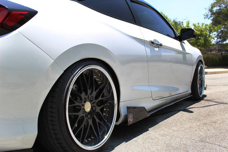 2016 Honda Civic Coupe Side Skirt Extensions V4