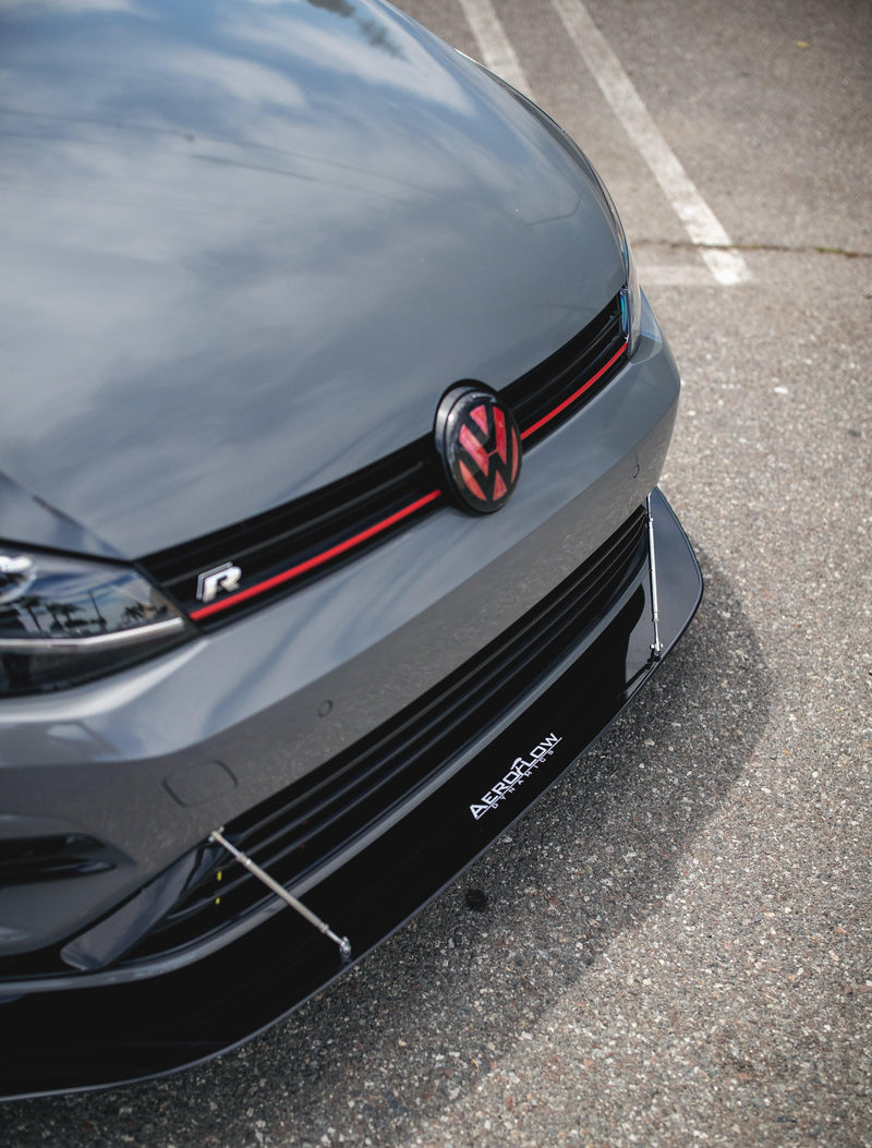 2018-2020 Volkswagen Golf Gti Front Splitter Mk7 5 V2