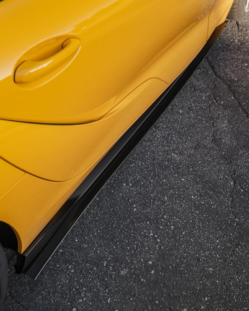 2020 Toyota Supra A90 Side Skirt Extensions V1