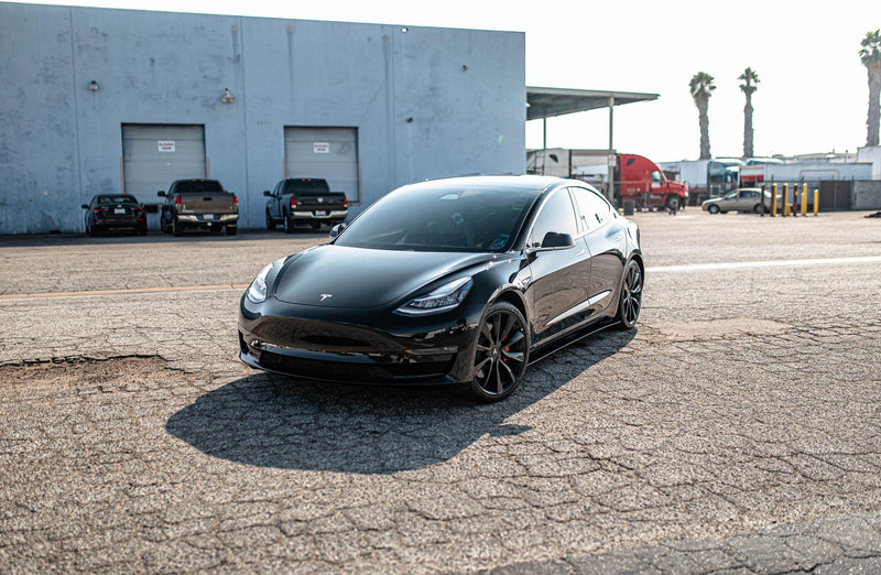 2018-2021 Tesla Model 3 Side Skirt Extensions V1