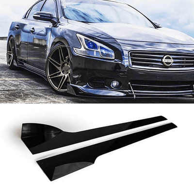 2009-2014 Nissan Maxima Side Skirt Extensions V2