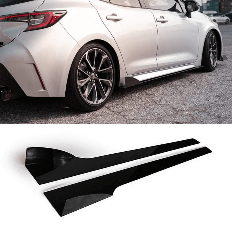 2019-2022 Toyota Corolla Hatch Side Skirt Extensions V2