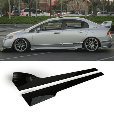 2006-2011 Honda Civic Side Skirt Extensions V2