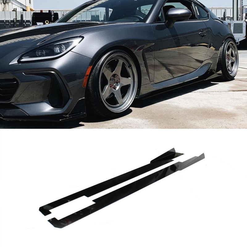 2022 Toyota GR86 BRZ Side Skirt Extensions V7