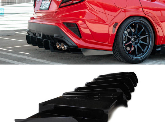 2022 Subaru Wrx Rear Diffuser V1 - Aeroflowdynamics