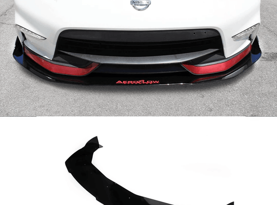 2015-2017 Nissan 370z Splitter V2 ( Nismo Bumper) - Aeroflowdynamics
