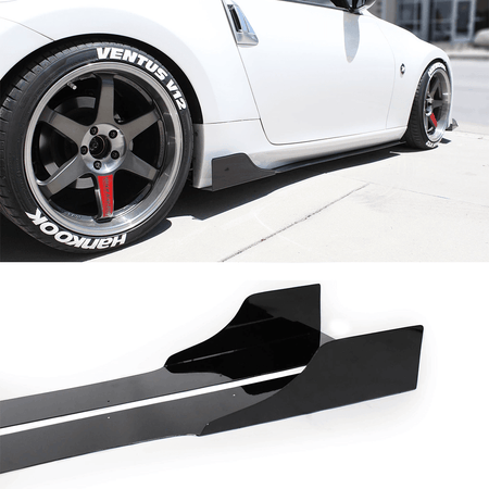 2009-2017 Nissan 370z Side Skirt Extension V3 - Aeroflowdynamics