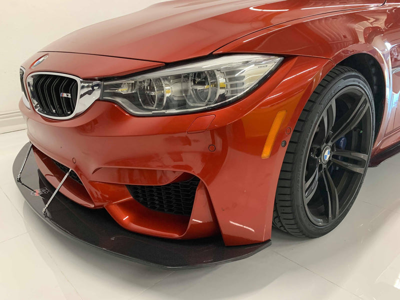 2014-2018 BMW Front Splitter F80 F82 M3 M4 Carbon Fiber