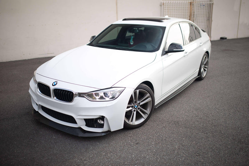 2013-2020 BMW M3/M4 Side Skirt Extensions Carbon Fiber V1