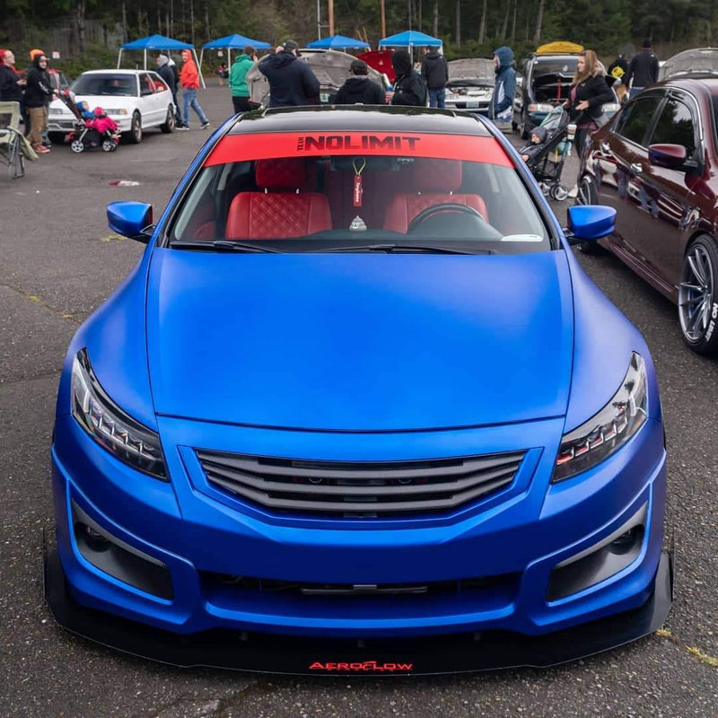 2008-2012 Honda Accord Coupe Front Splitter V2