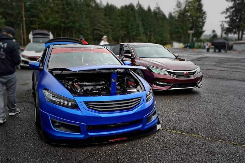 2008-2012 Honda Accord Coupe Front Splitter V2