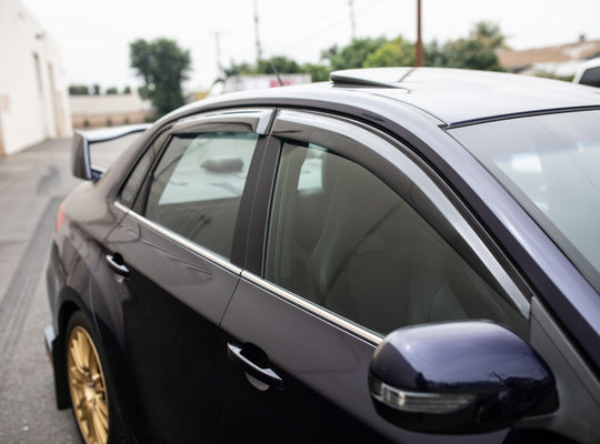2008-2014 Subaru Wrx/Sti Window Visors ( Hatch & Sedan) - AeroflowDynamics