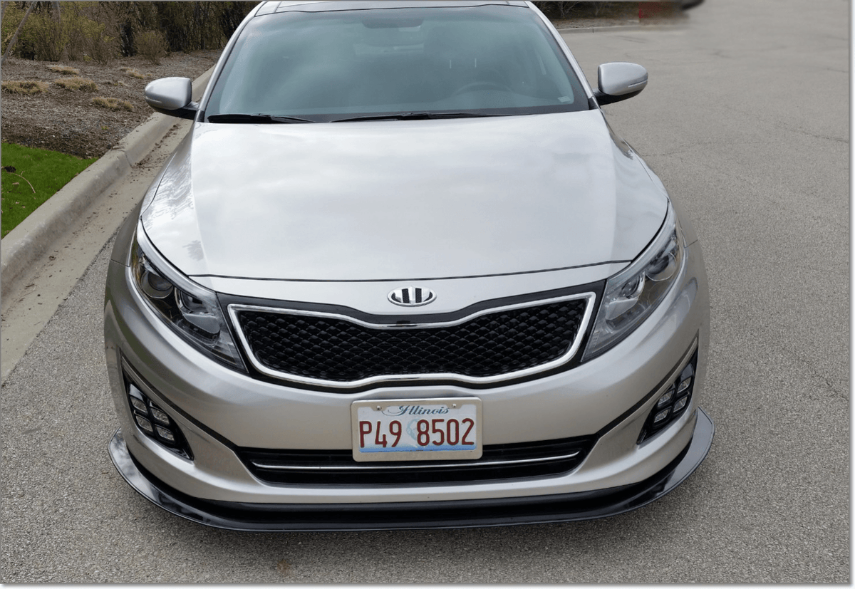 2011-2015 Kia Optima Splitter (Sx Model) V1 - AeroflowDynamics