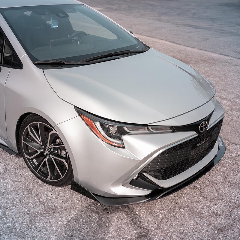 2019-2022 Toyota Corolla Hatch Front Splitter V2