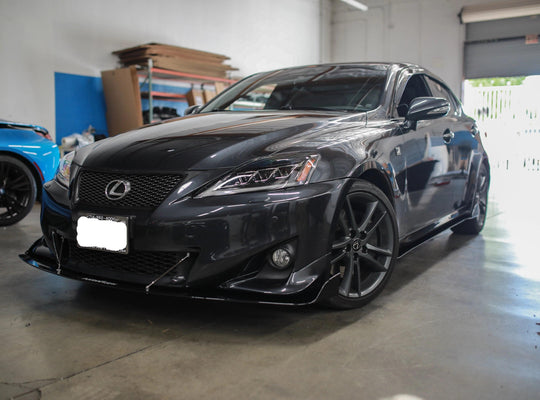 2011 -2013 Lexus Is250/Is350 Front Splitter V2 ( F Sport) - Aeroflowdynamics