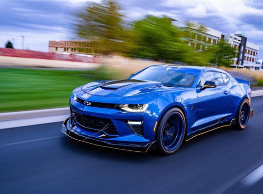 2016-2021 Chevrolet Camaro 6 Gen Front Splitter V2 - AeroflowDynamics