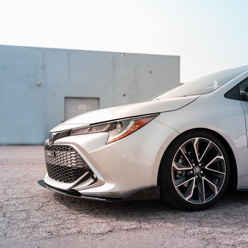 2019-2022 Toyota Corolla Hatch Front Splitter V2