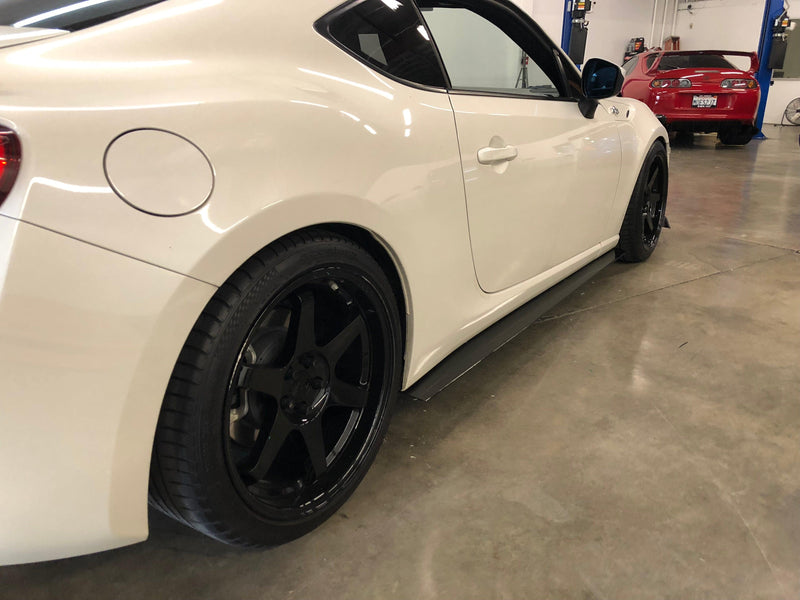 2017-2019 Toyota GT86 Side Skirt Extensions V1