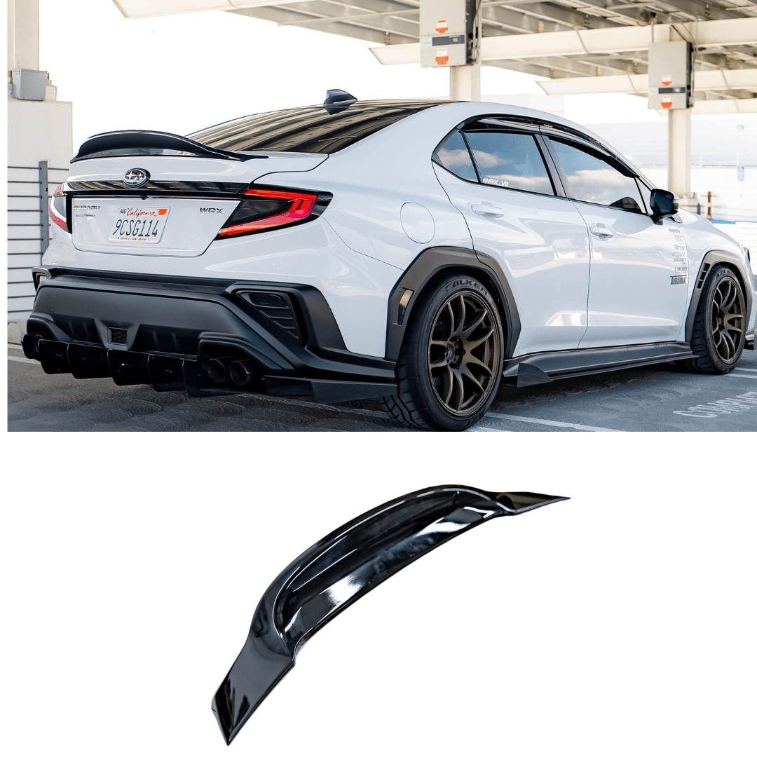 20222024 Subaru Wrx Kogeki V3 Duckbill Spoiler AeroflowDynamics