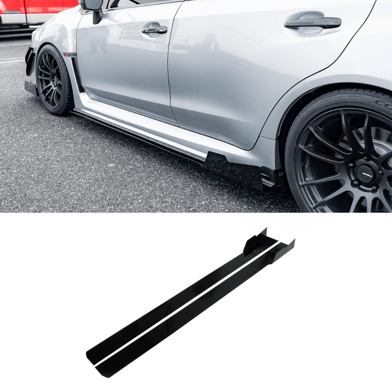 2015-2020 Subaru WRX STI Side Skirt Extensions V6