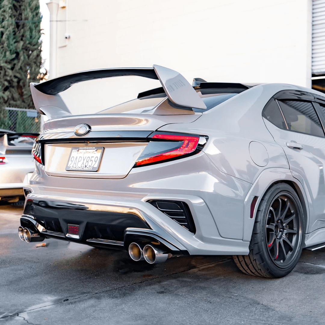 2022 Subaru WRX VB 4" Axle Back Exhaust - Aeroflowdynamics
