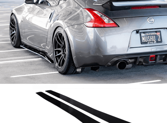 2009-2017 Nissan 370z Side Skirt Extension V1 - Aeroflowdynamics